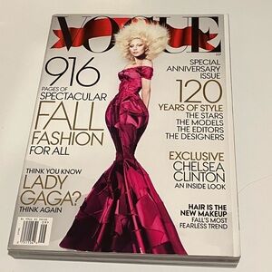 2012 VOGUE September Edition, with LADY GAGA.